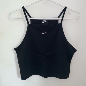 Women’s Nike Black Cropped Tank